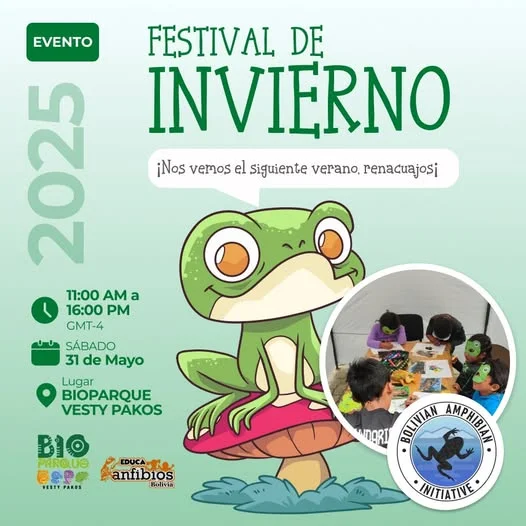 FESTIVAL DE INVIERNO – ANFIBIOS, en La Paz, el 31-mayo