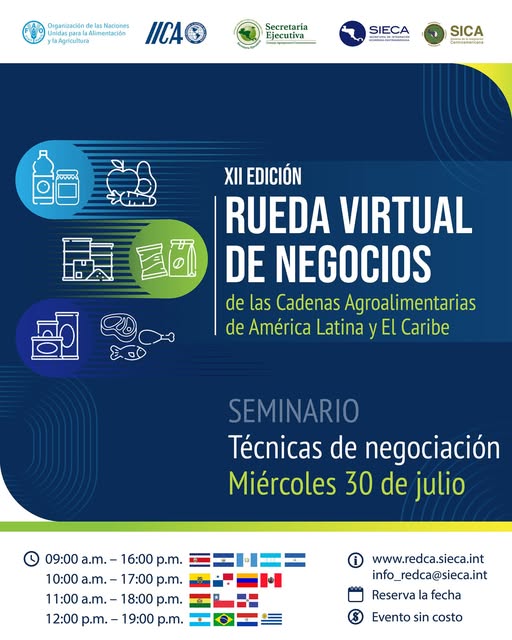 Seminario TÉCNICAS DE NEGOCIACIÓN EN EL MERCADO, virtual, el 30-julio