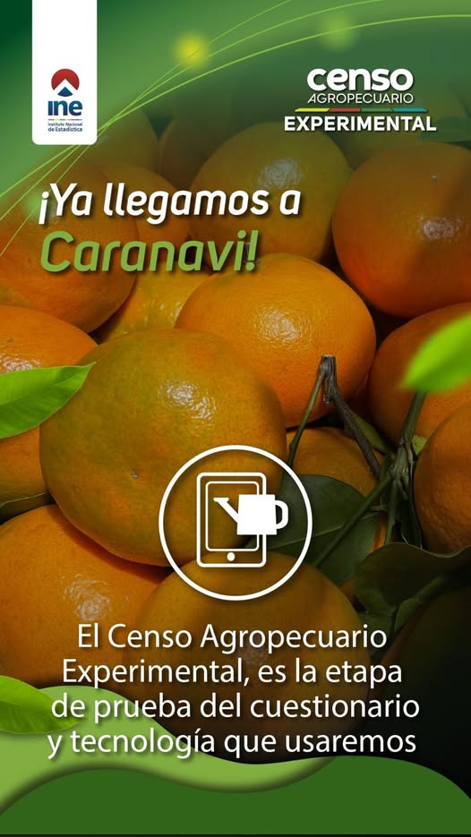 CENSO AGROPECUARIO EXPERIMENTAL, en Caranavi – La Paz, del 18-septiembre al 8-octubre