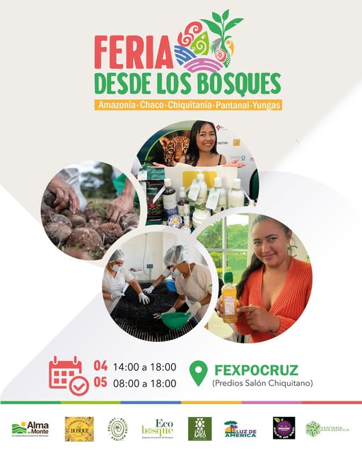 Feria DESDE LOS BOSQUES, en Santa Cruz el 4 y 5-dic.