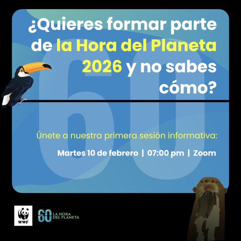 Información sobre LA HORA DEL PLANETA 2026, virtual, el 10-febrero,