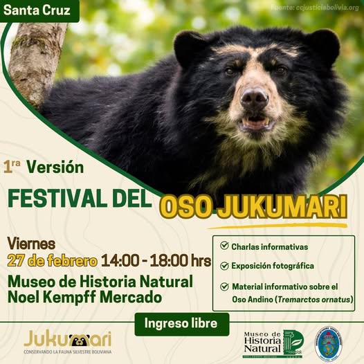 FESTIVAL DEL OSO JUCUMARI, en Santa Cruz, el 27-febrero